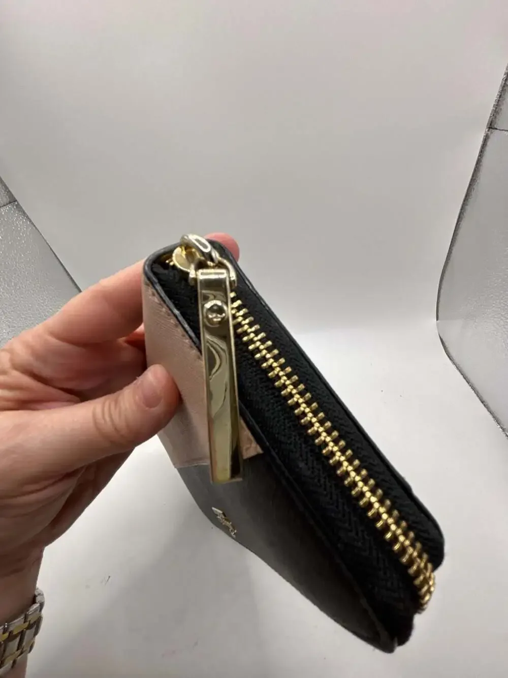 Kate Spade Cameron Street Lacey Saffiano Leather Zip Around Wallet
